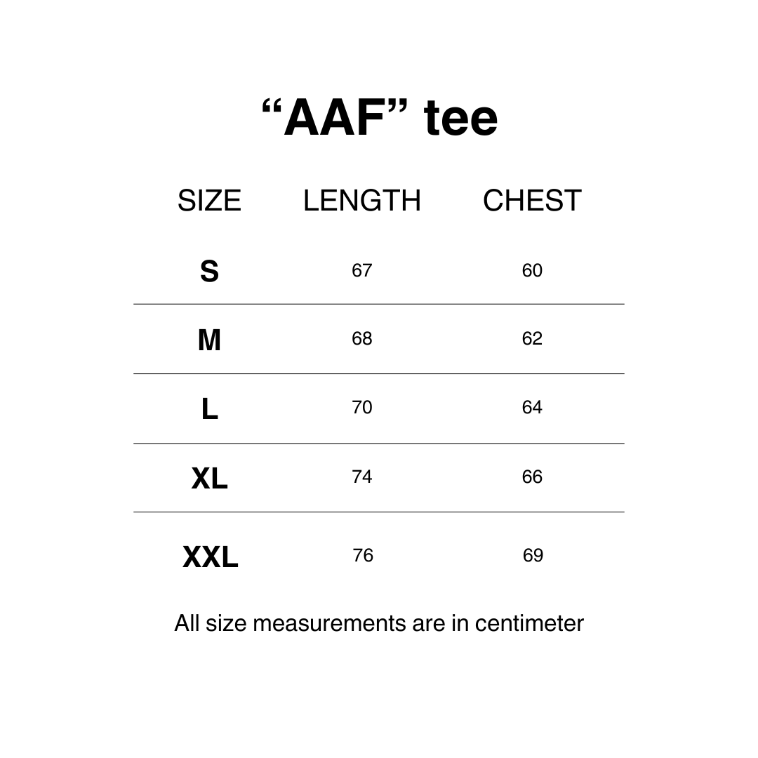 "AAF" TEE