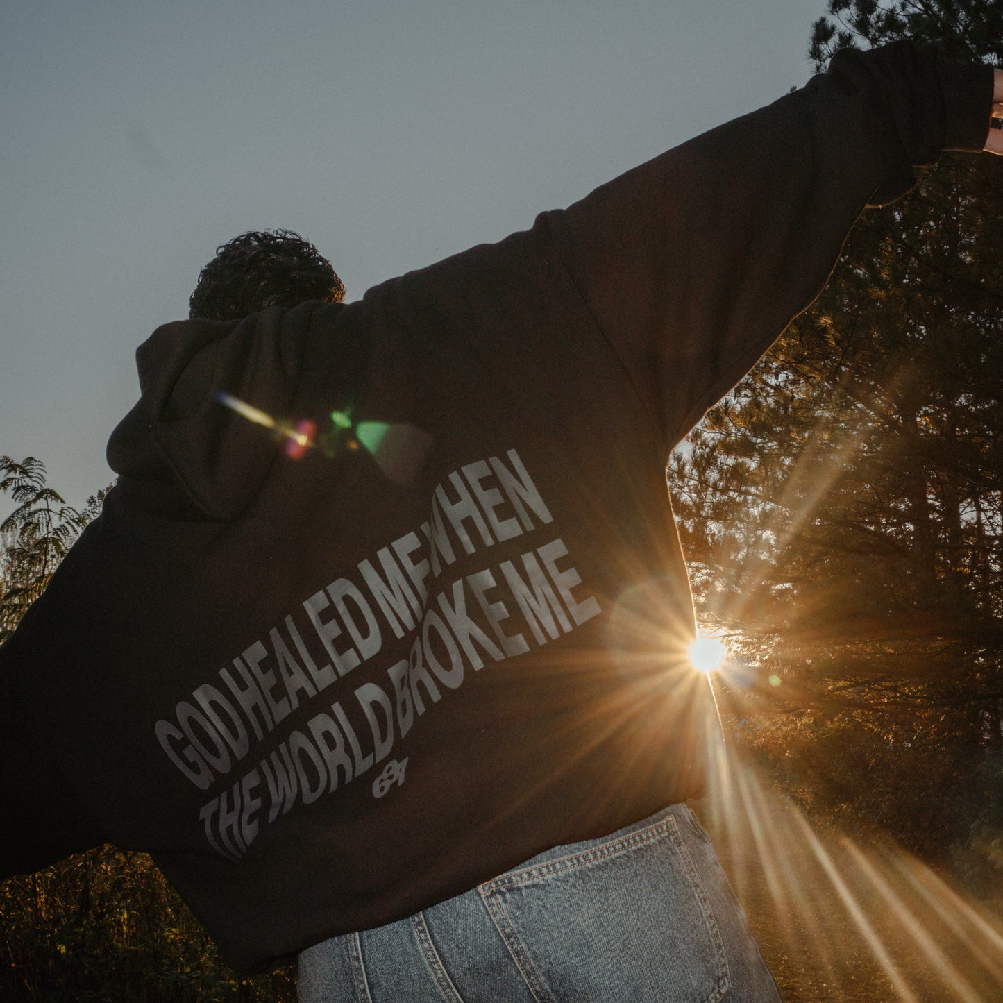 "GOD HEALED ME" HOODIE
