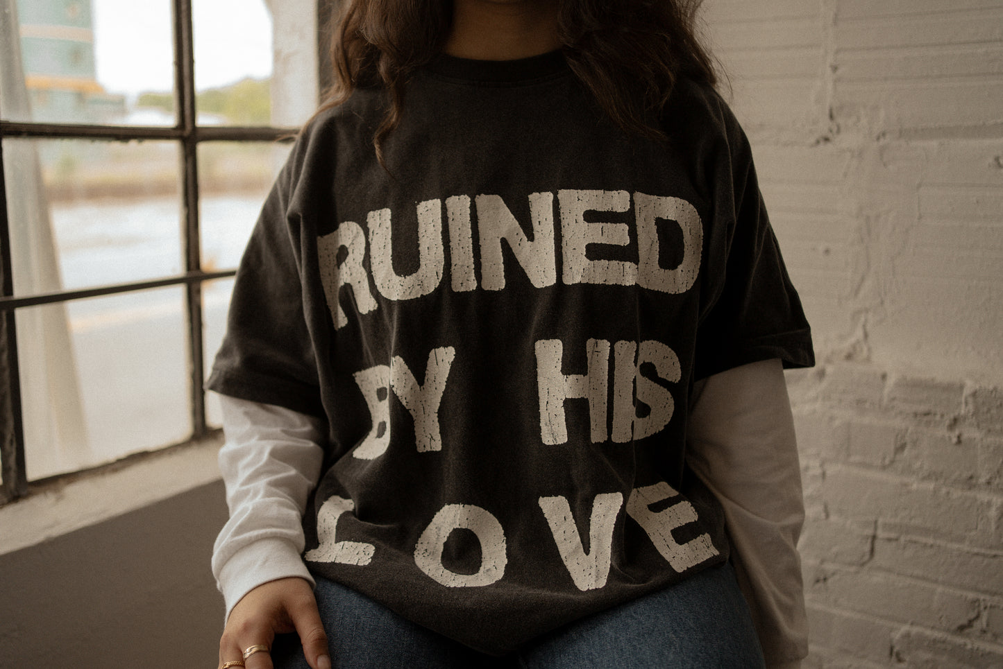 "RUINED BY HIS LOVE" TEE