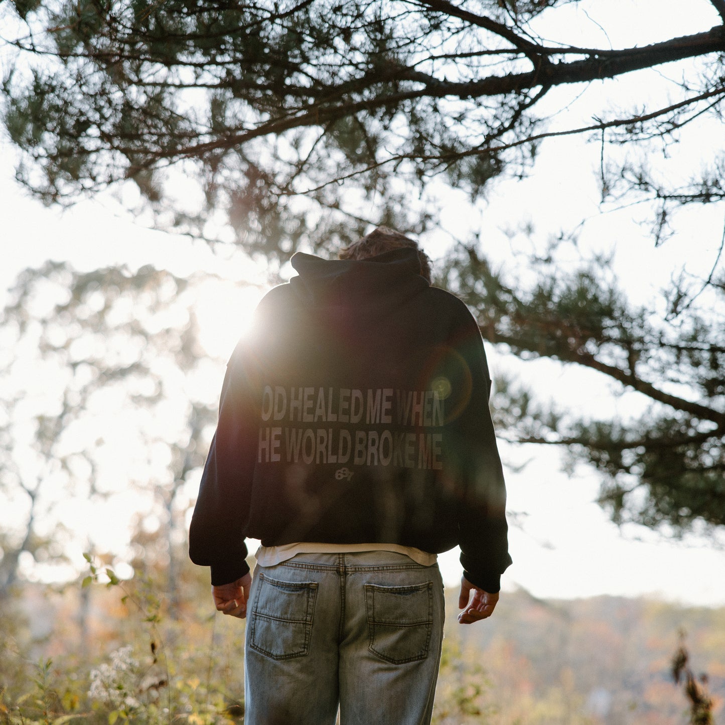 "GOD HEALED ME" HOODIE