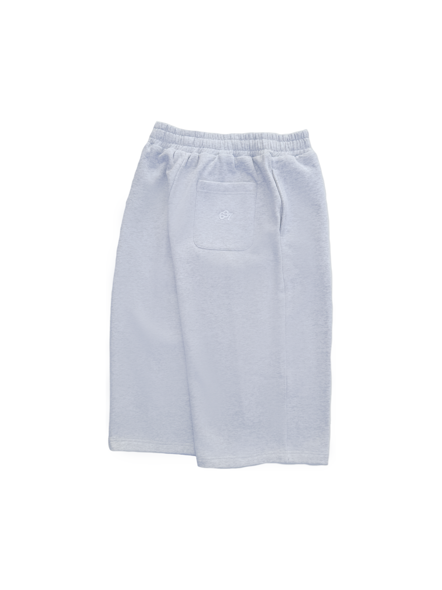 "SEIS TRES SIETE" FLEECE SHORTS