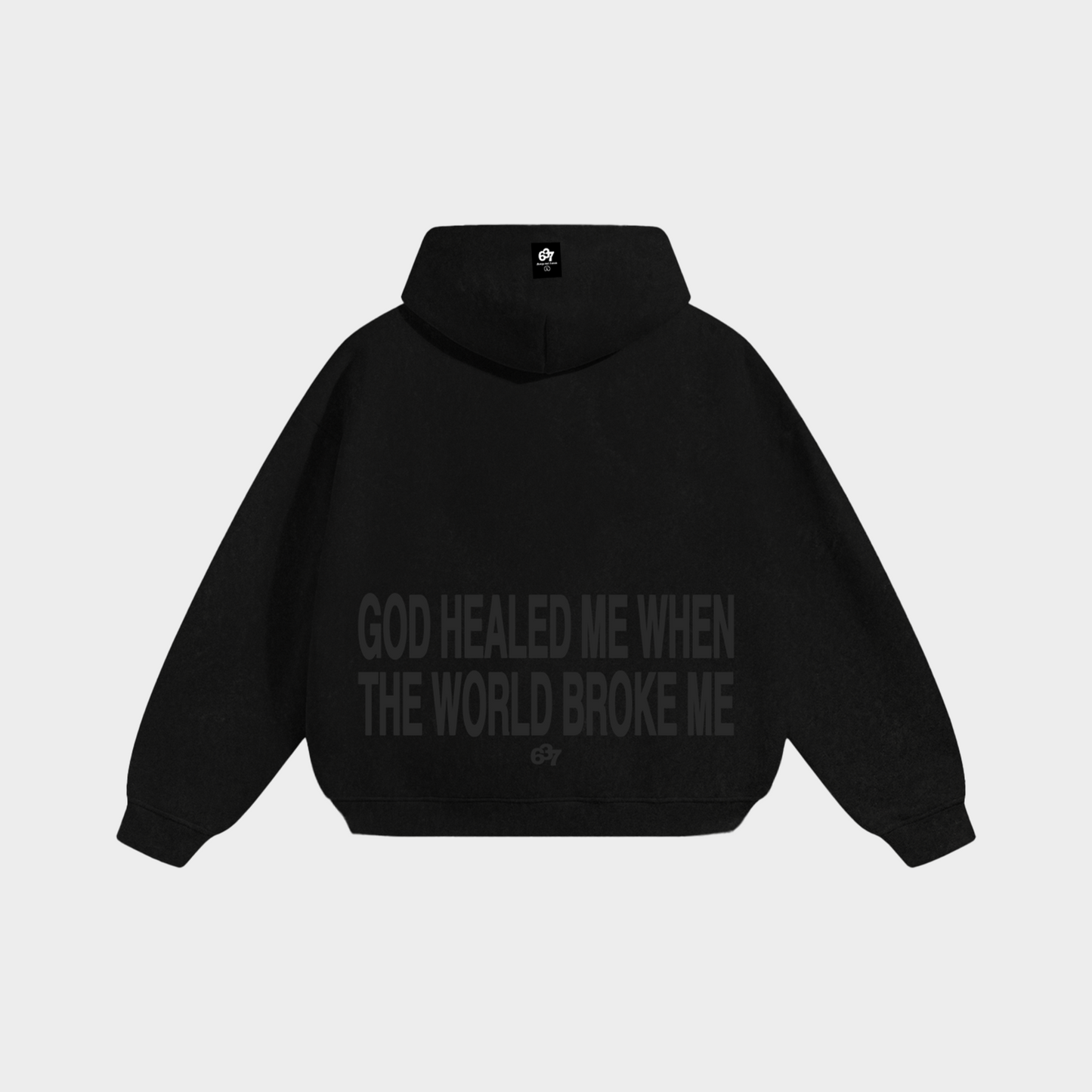 "GOD HEALED ME" HOODIE