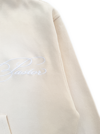 "SALMO 23" THERMAL ZIP-UP HOODIE