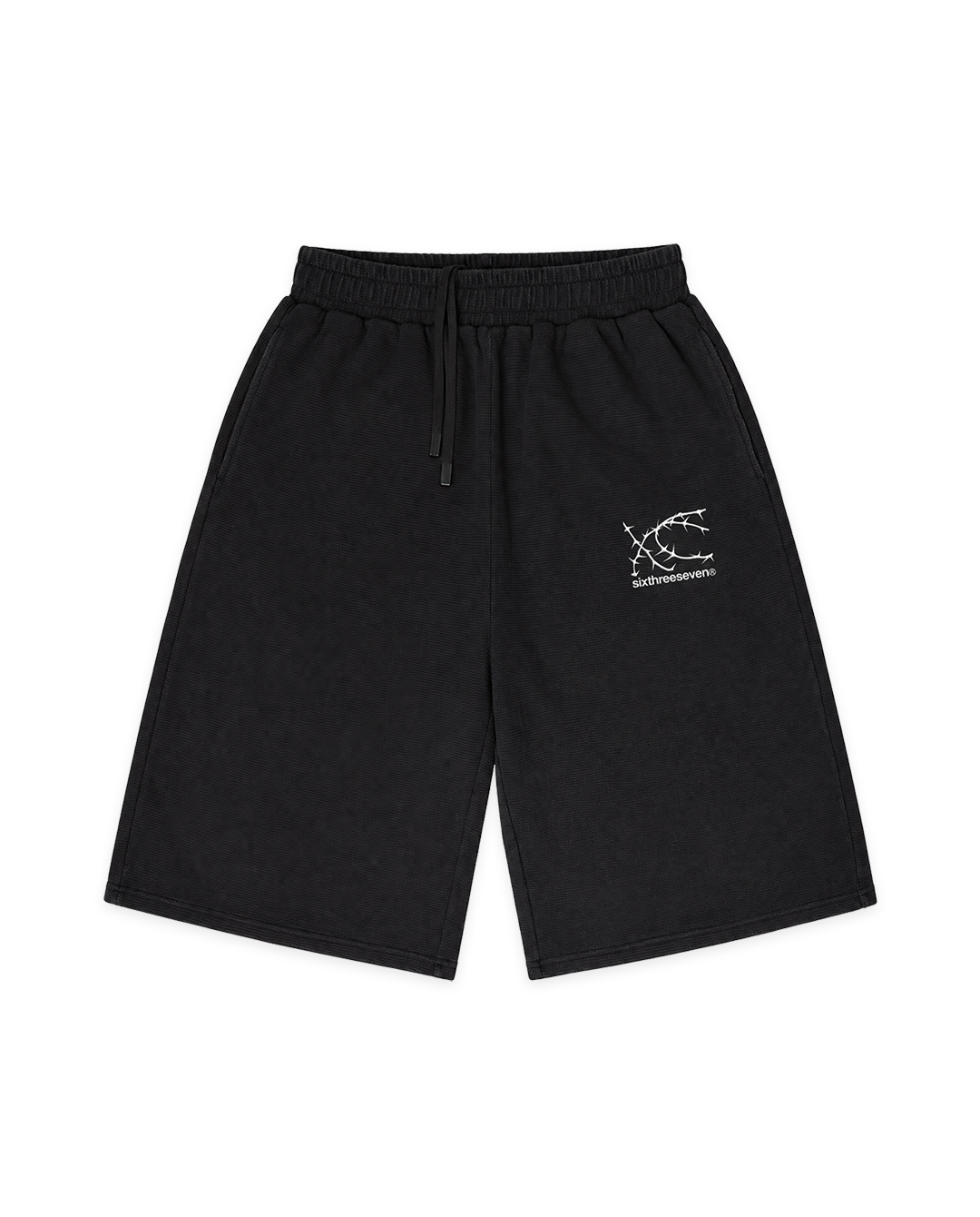 "THORNS" BAGGY 3/4 SHORTS